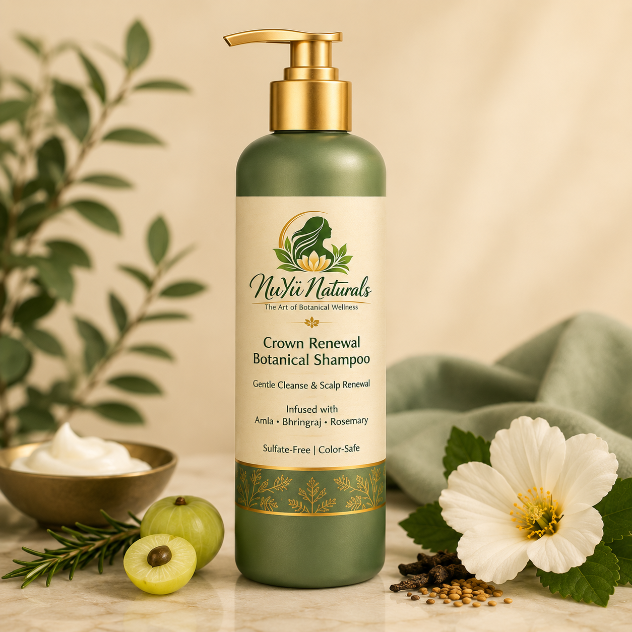 Crown Renewal Botanical Shampoo